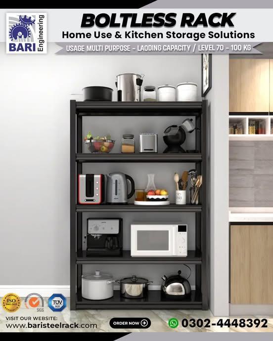 Kitchen Rack | Kitchen Storage Rack | Store Room Rack | Store Ra in Cantonment - Image 2