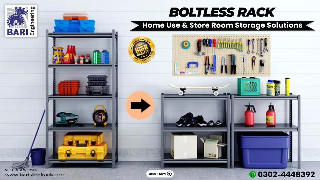 Garage Storage Rack | Shop Display Rack | Shop Rack in Lahore - Image 1