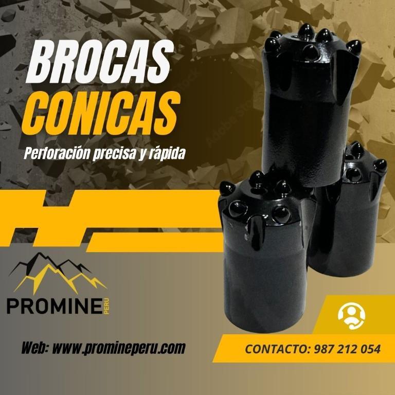 Brocas Resistentes para Perforación de Roca en Perú - Imagen 1