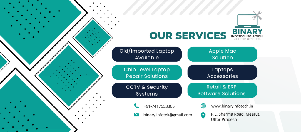 Binary Infotech Solution Refurbished Laptop Shop in Meerut - Image 2