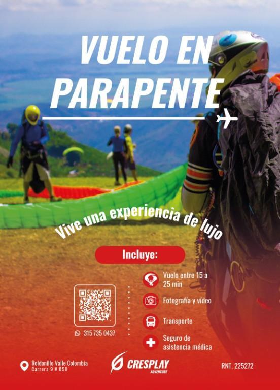 VUELO EN PARAPENTE ROLDANILLO en La Unión - Imagen 1