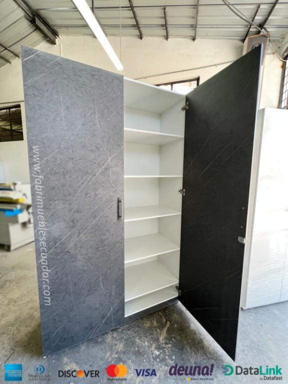 BIBLIOTECA EN MELAMINA + REPISAS INTERNAS en Cayambe - Imagen 3