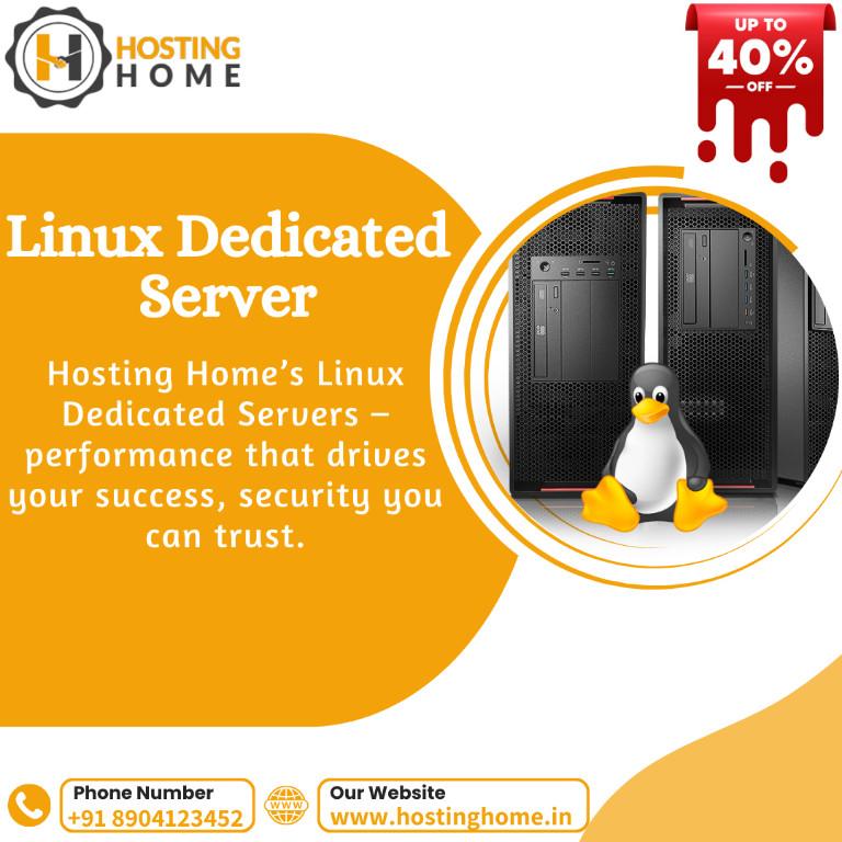 Advanced Linux Dedicated Hosting from Hosting Home in India - Image 1