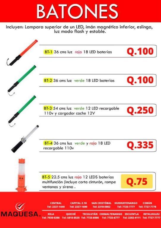 OFERTA DE ENERO BATONES LUMINOSOS LED en Guatemala - Imagen 2