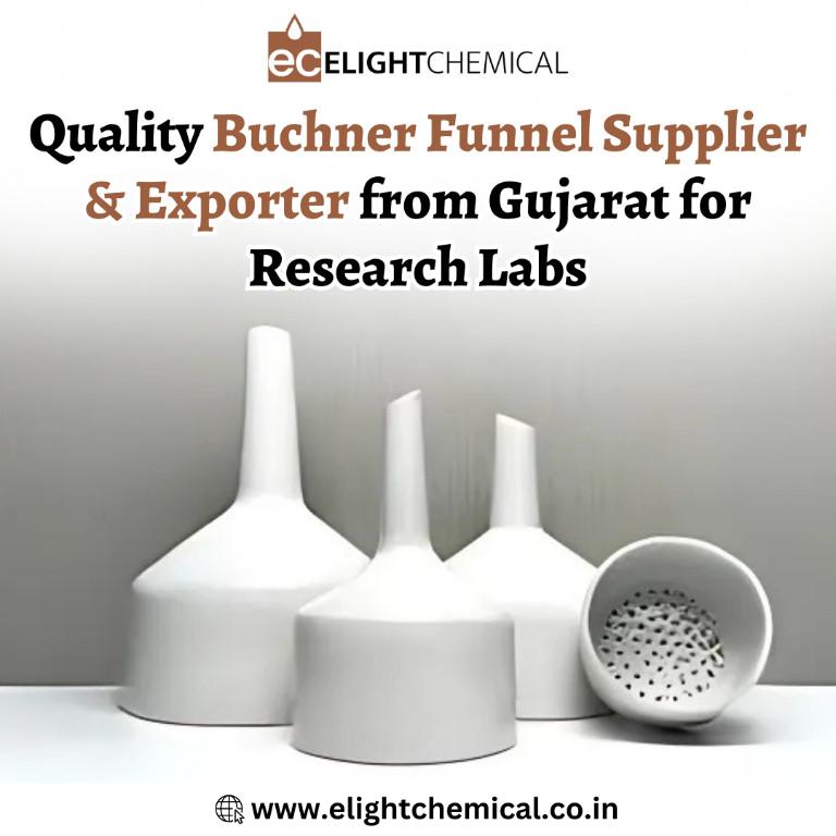 Quality Buchner Funnel Supplier & Exporter from Gujarat in Gorwa - Image 1
