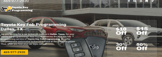 Toyota Key Programming in Richardson - Image 1