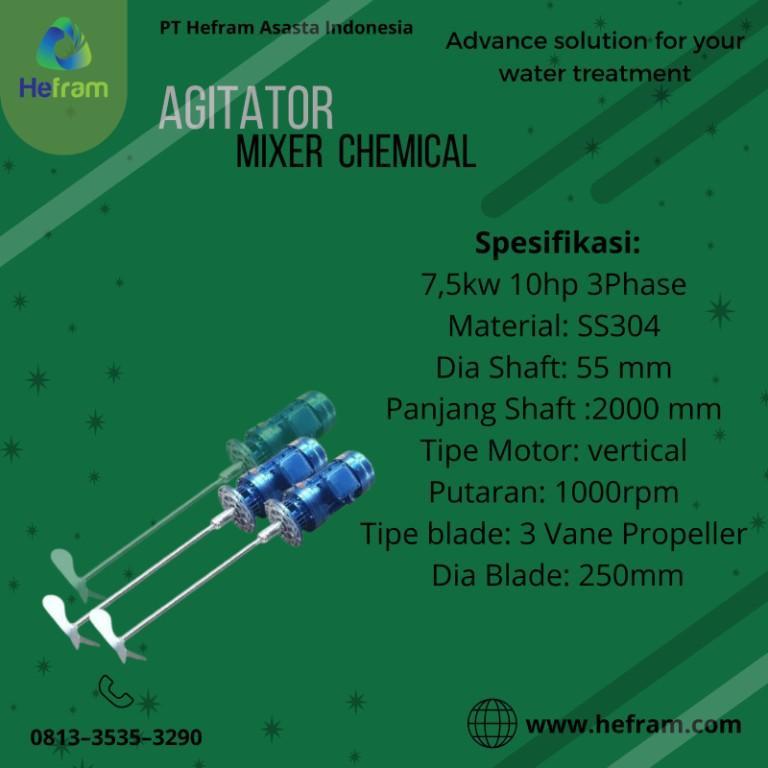 Distributor Agitator Mixer Chemical in Indonesia - Image 3