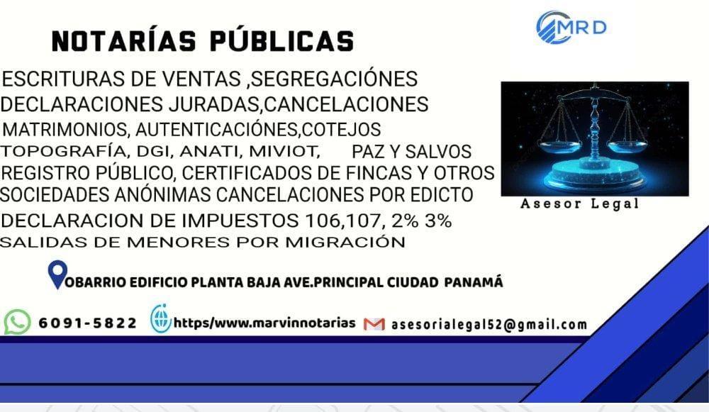 NOTARÍA & ASESORÍA LEGAL en Balboa Heights - Imagen 1