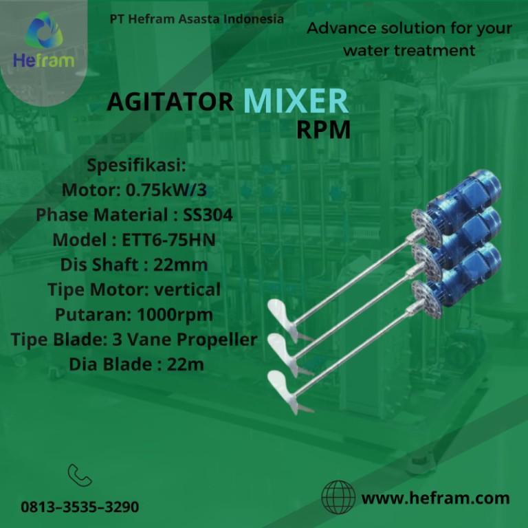 Jual Agitator Mixer Rpm in Indonesia - Image 1
