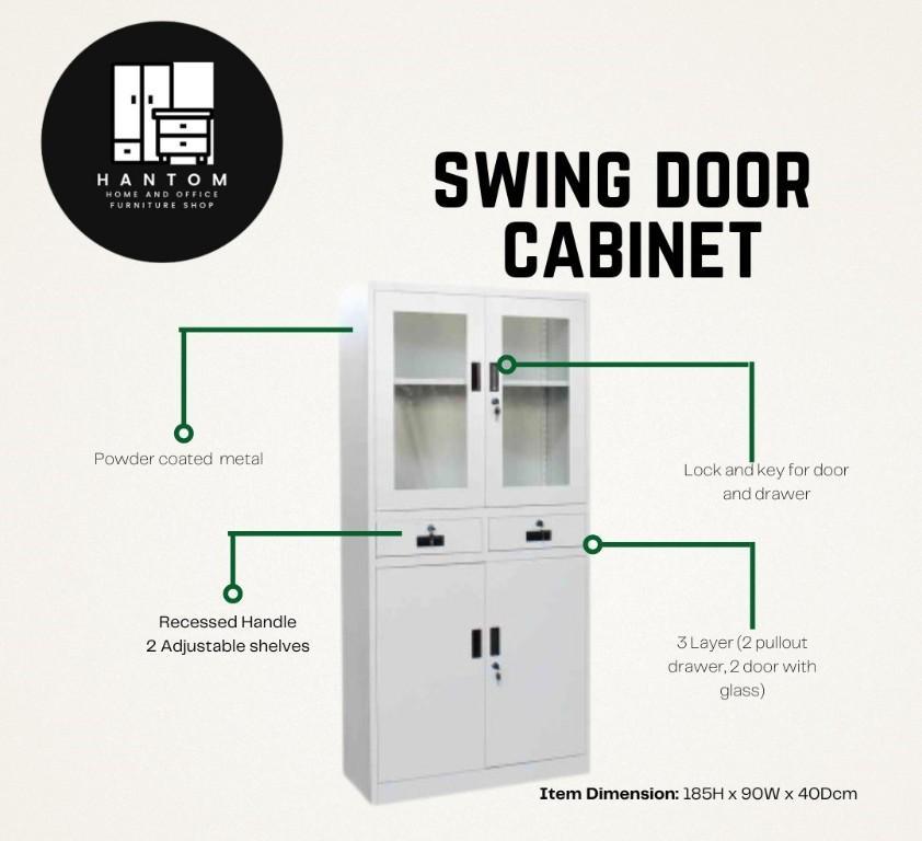 SLIDING & SWING DOOR STEEL CABINET in Lower Bicutan - Image 2