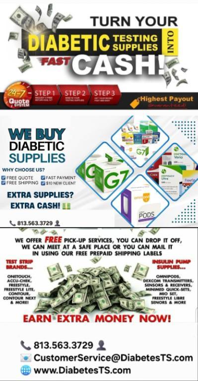 GET CASH FOR DIABETIC TEST STRIPS AND PUMP SUPPLIES in United States - Image 4