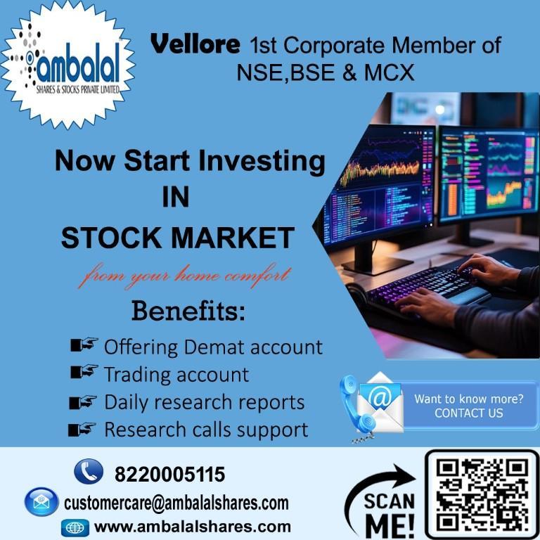 Start Trading Stocks & Shares with knowledge in Vellore - Image 1