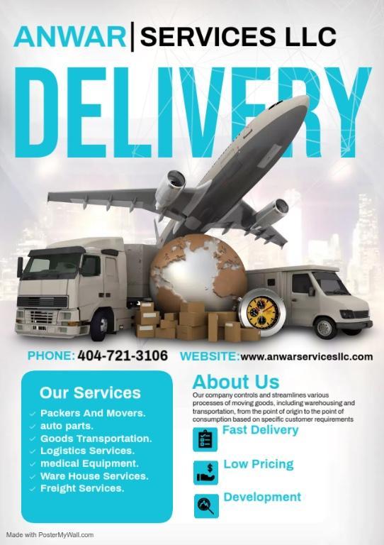 CargoVan -Delivery/Routes/Courier/Freight/Move in Atlanta - Image 5
