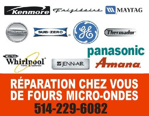 Réparation de four micro-ondes avec hotte intégrée à Montréal - Photo 1