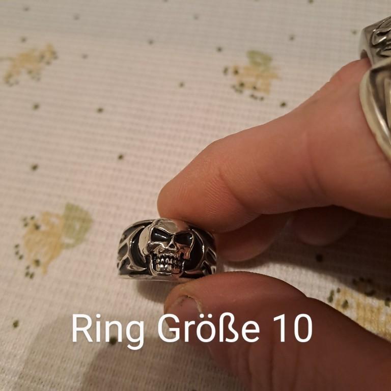 Biker Ringe Totenkopf in Bremerhaven - Bild 6