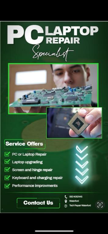 Laptop &Computer Repair, Upgrade Waterford in Waterford - Image 1