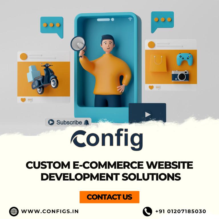 custom e-commerce website development solutions in Greater Noida - Image 1