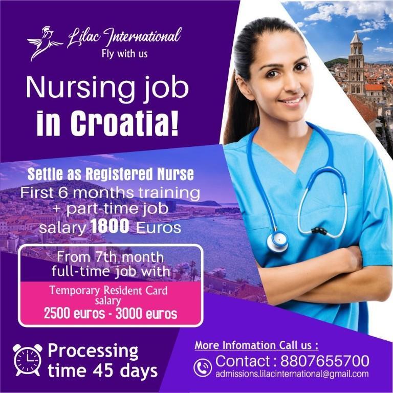 Croatia offers a structured Nursing Adaptation Program in Peelamedu - Image 1