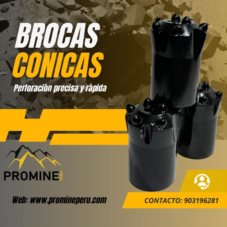 BROCAS CONICAS/ PERFORACIÓN PRECISA Y RÁPIDA en Perú - Imagen 1