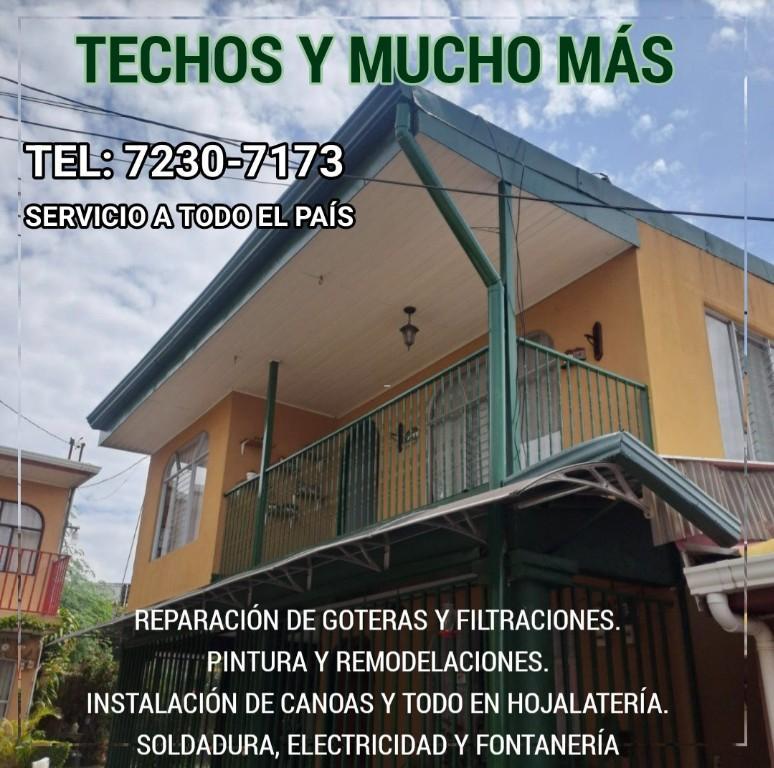 TECHOS, FILTRACIONES, CANOAS Y MUCHO MÁS.. en Moravia - Imagen 1