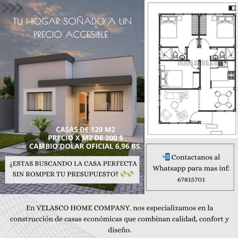 SE CONSTRUYEN CASAS ECONOMICAS en Cotoca - Imagen 1
