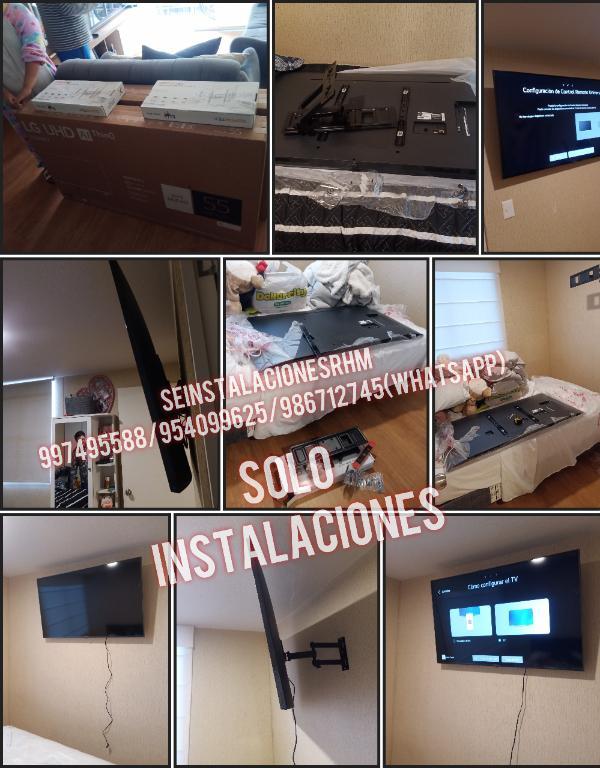 INSTALACION DE RACK PARA TV . en Lima - Imagen 1