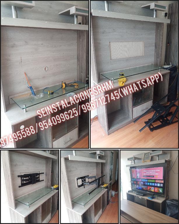 INSTALACION DE RACK PARA TV . en Lima - Imagen 7
