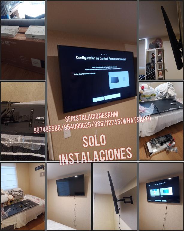 INSTALACION DE RACK PARA TV . en Lima - Imagen 9