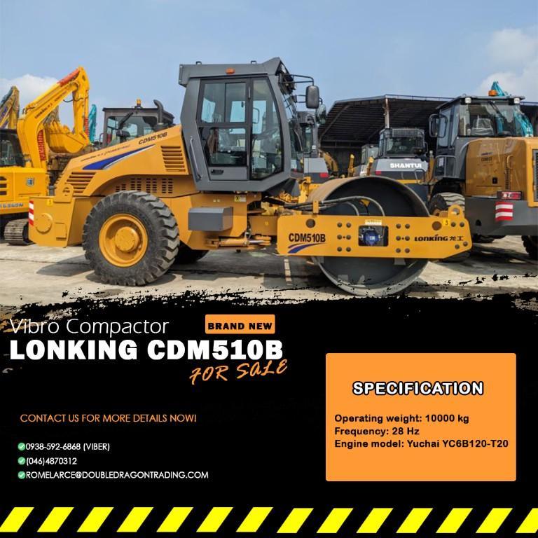 LONKING CDM510B VIBRO COMPACTOR in Trece Martires - Image 1