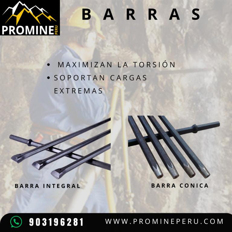 BARRAS CÓNICAS | PERFORACIÓN EFICIENTE | PROMINE PERU en Perú - Imagen 1