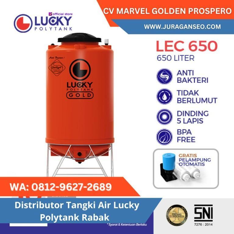 Distributor Tangki Air Lucky Polytank Rabak in Bogor - Image 1
