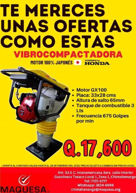 VIBROCOMPACTADORA // BAILARINA -VIBROCOMPACTADORA // en Guatemala - Imagen 3