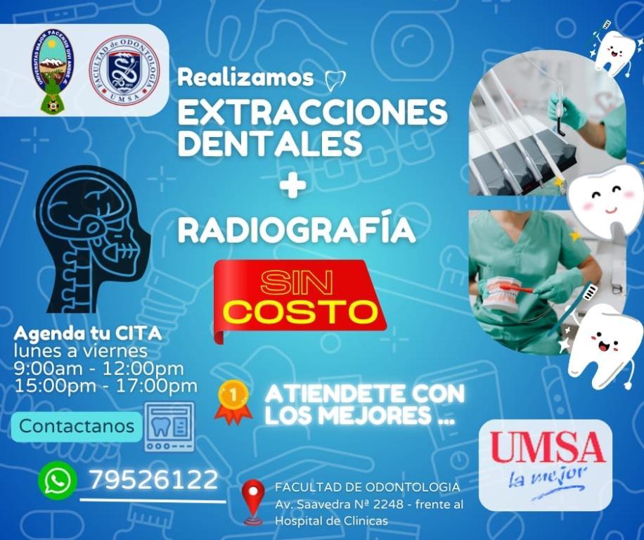 Extracciones dentales en La Paz - Imagen 1