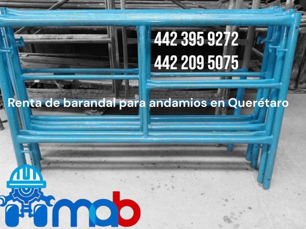 RENTA DE ANDAMIOS (BARANDAL) PARA CONSTRUCCION en México - Imagen 1