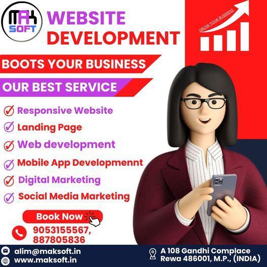 Web programming is a process of developing Web pages maksoft.in in Allahabad - Image 3
