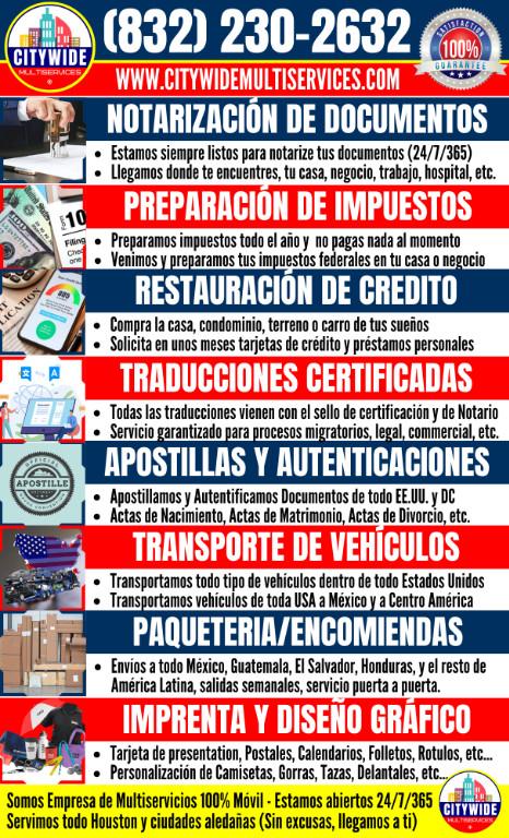 NOTARIZACIÓN DE DOCUMENTOS MÓVIL, NOTARIO MOVIL - TEXAS NOTARY P en Missouri City - Imagen 3