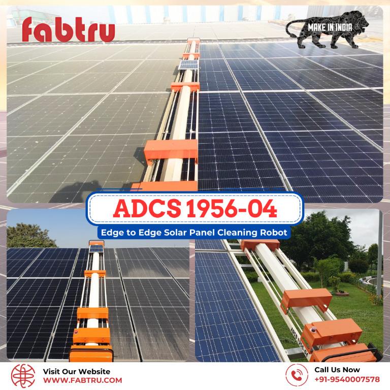 Automatic Solar Panel Cleaning Robots | Smart Solution FABTRU in India - Image 2