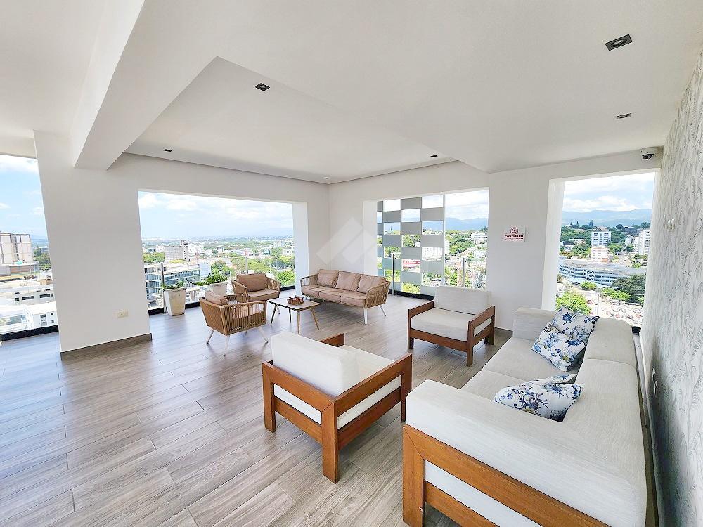 APARTAMENTO AMUEBLADO CON PISCINA PROXIMO PLAZA INTERNACIONAL en Santiago - Imagen 4