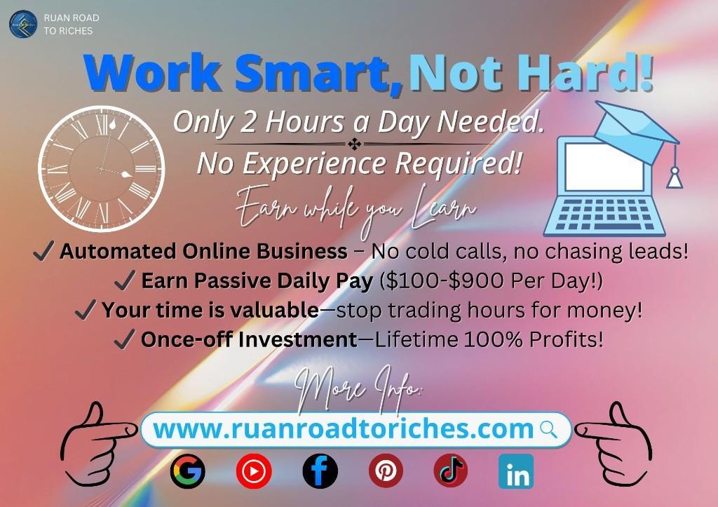 Want More Money Work LESS & Earn MORE on Automation! in Kimberley - Image 1