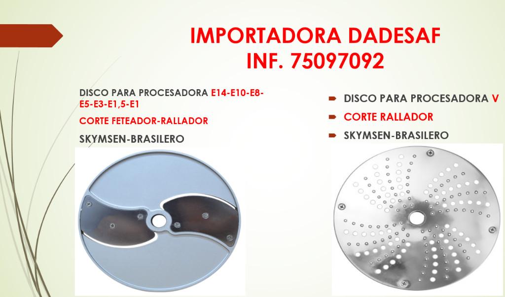 DISCOS PARA PROCESADORAS DE ALIMENTOS en Bolivia - Imagen 2