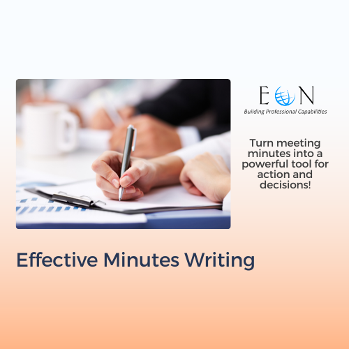 Effective Minutes Writing Course in Sarang Rimau - Image 2