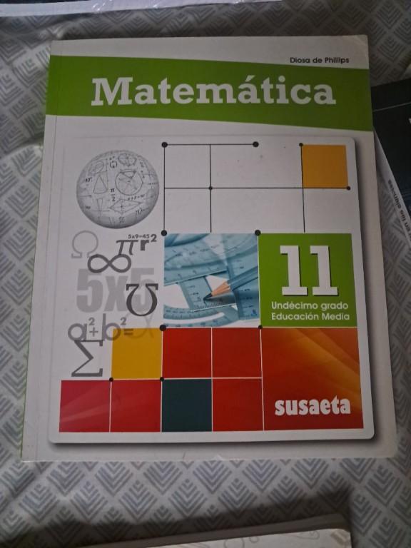 Libro de Matemáticas Undécimo Grado en Ancón - Imagen 1