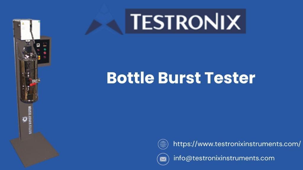 Achieve Top-Notch Testing Performance With Bottle Burst Testers in India - Image 1