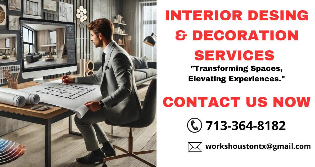 INTERIOR DESING & DECORATION SERVICES en Houston - Imagen 1