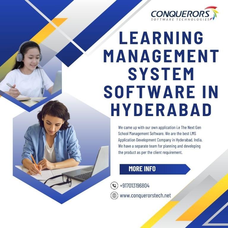 Learning Management System Software in Hyderabad|Conquerors Soft in Bangalore - Image 1