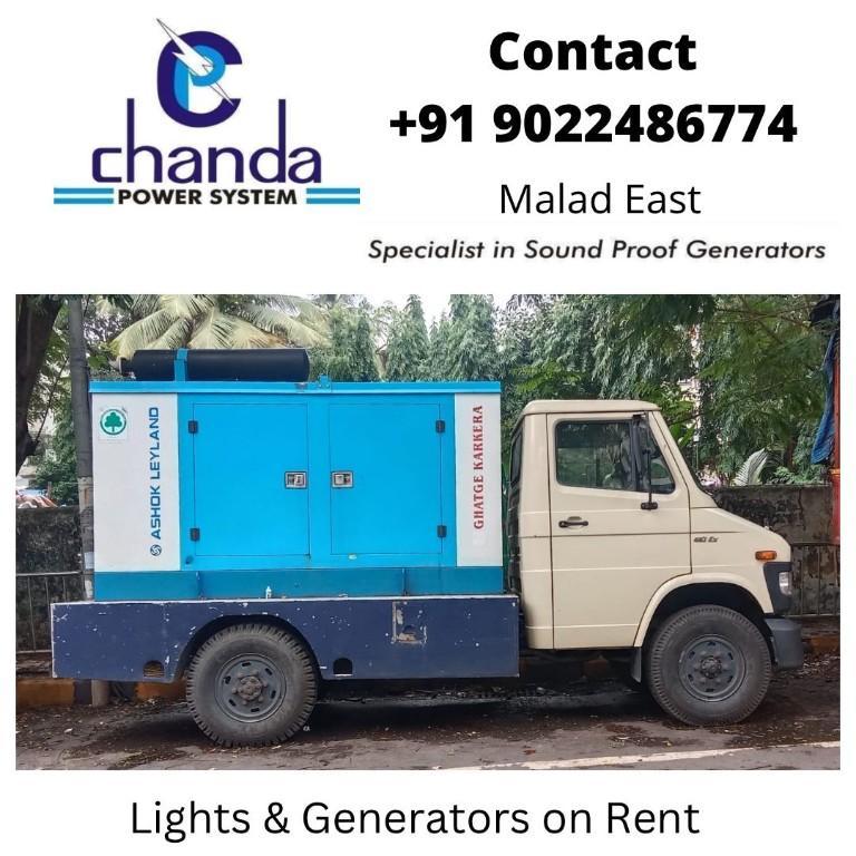 Generator on Rent Mumbai in India - Image 1