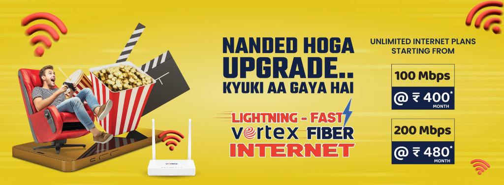 Vortex Networks High-Speed Internet Services in Nanded in Nanded - Image 1