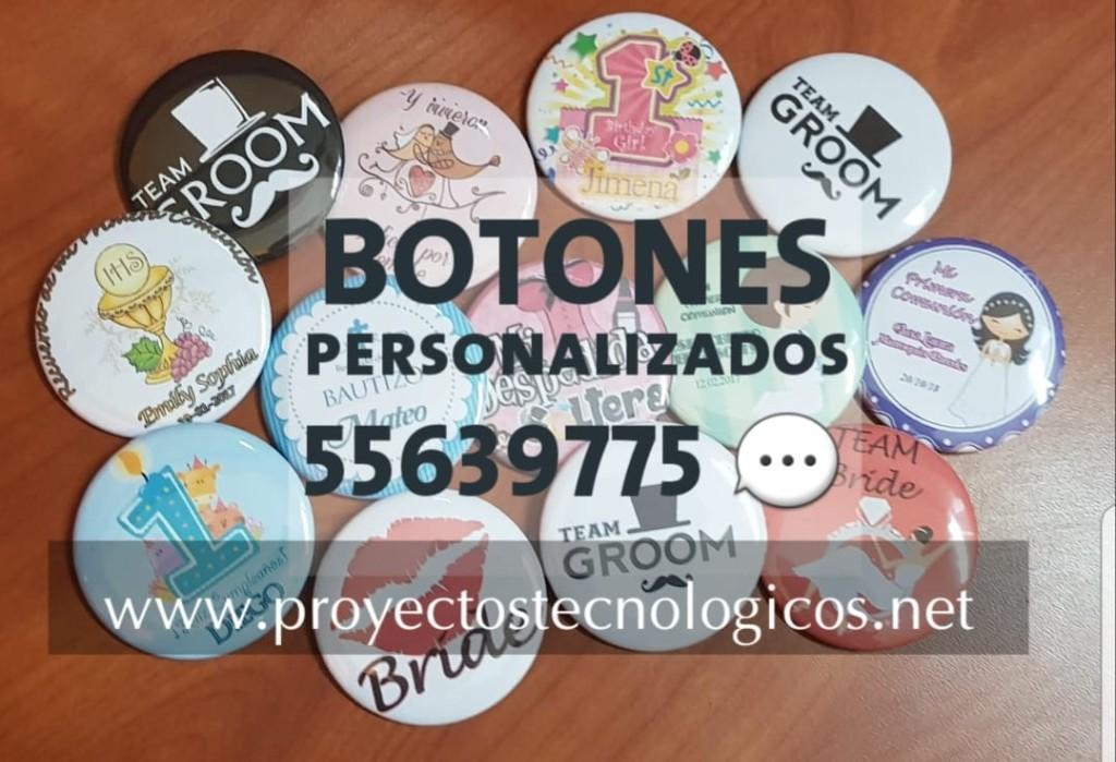 Botones tipo prendedor Full Color en Guatemala - Imagen 1