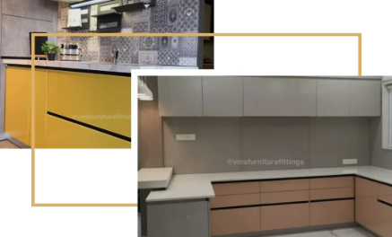 Modular Kitchen Profile Shutter | VMS Plus in Mālegaon - Image 1