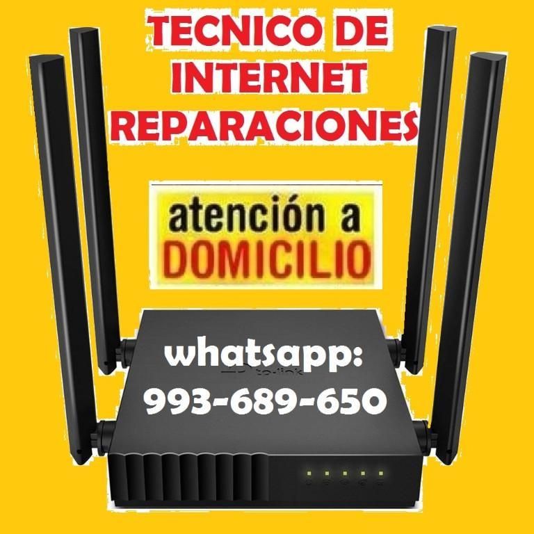 REPARACIONES A INTERNET REDES WIFI FIBRA OPTICA en Lima - Imagen 1